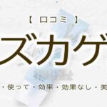 シズカゲル　口コミ
